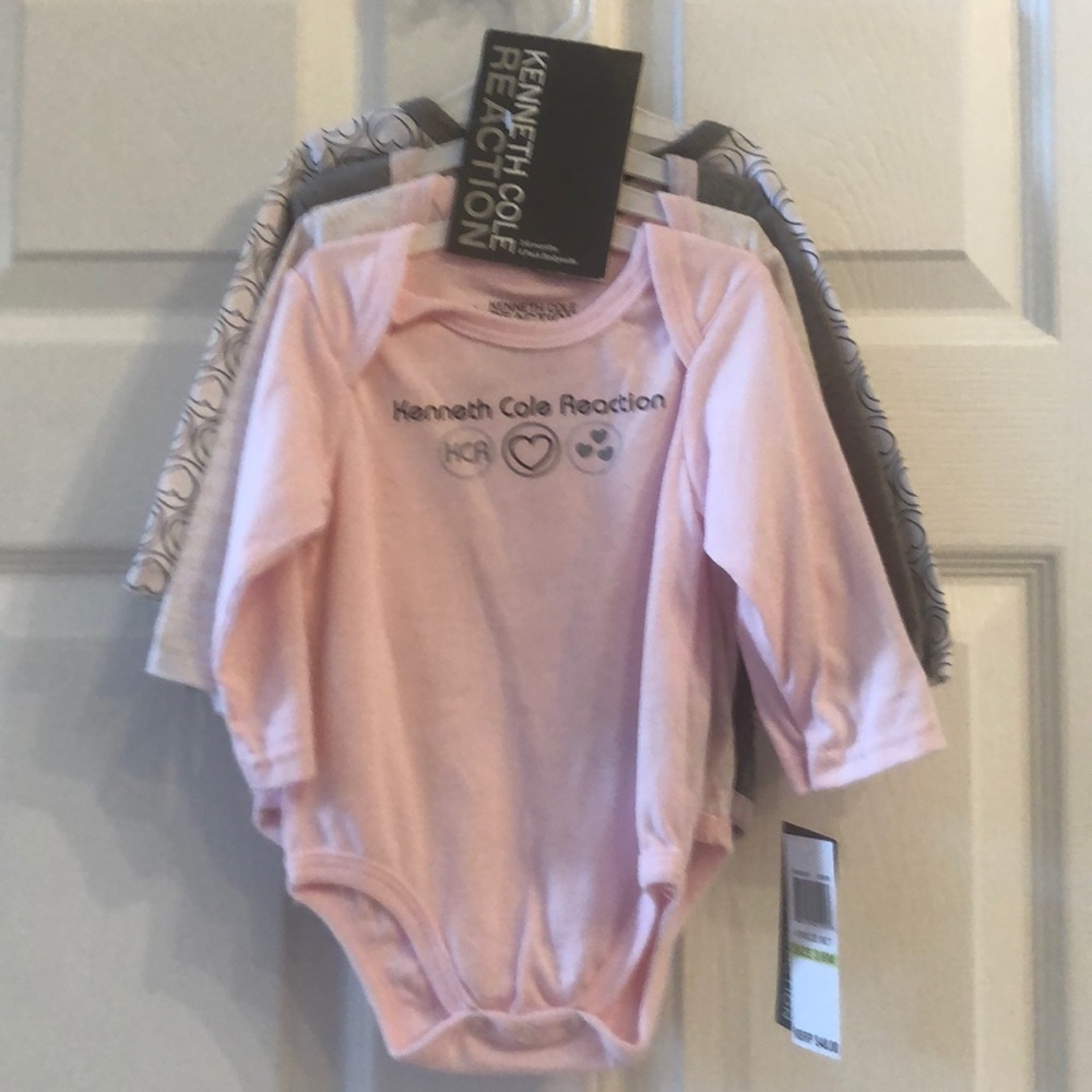 Kenneth Cole 4 piece set of onesies